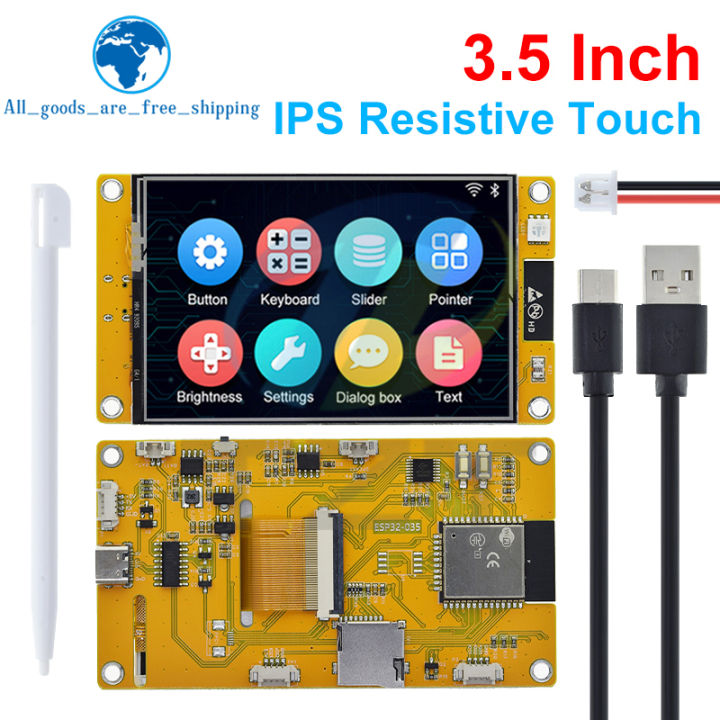 3.5 inch LCD TFT Module ESP32 LVGL WIFI&Bluetooth Display Module 240*320 Smart Display Screen With Touch WROOM Development board