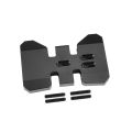 Aluminum 2Low Transmission 30% OD Gearbox with Delrin Skid Spur Gear for 1/10 RC Crawler Capra SCX10 LCG Cheater Rigs Building.