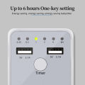 Multifunction Timer Socket 6 Hour Programmable Countdown Electronic Timer Smart Timing Outlet Time Controler EU US FR UK Plug. 
