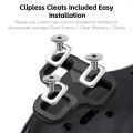 WEST BIKING Road Bike Self-Locking Pedals Nylon 3 Bearings Lightweight Bicycle Clipless Pedals LOOK KEO System Pedal Bike Parts. 