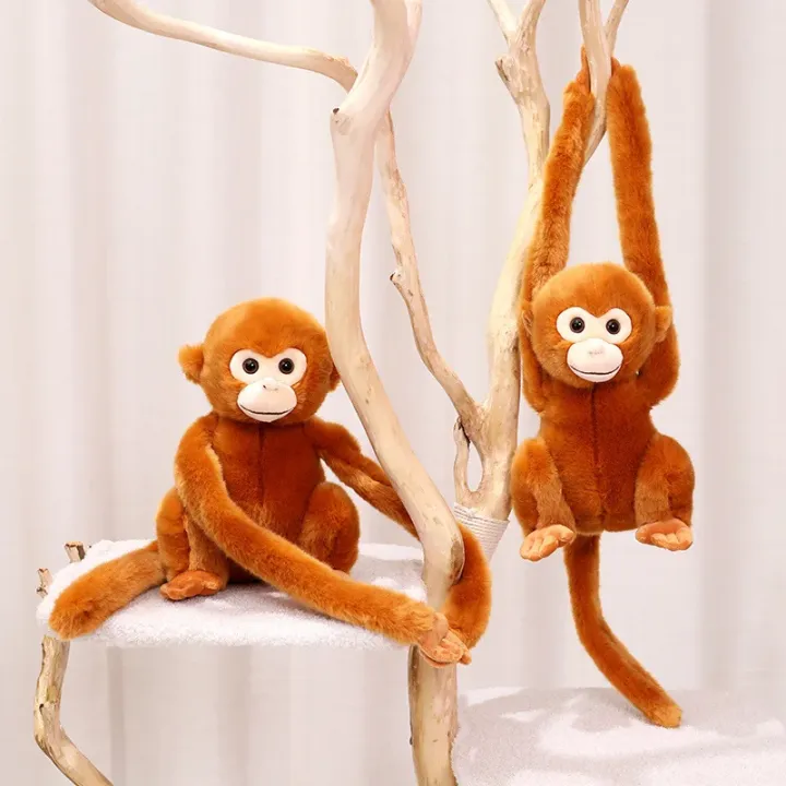 Simulation%20Cute%20Monkey%20Plush%20Toy%20Golden%20Monkey%20Doll%20Long%20Arm%20Monkey%20High-end%20Curtain%20Bundled%20Ornaments%20Stitch%20Stuffed%20Toys%20-%20Image%202