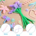 Cleaner Pipe Cleaners for Crafts Creative Chenille Stem Wire Pipe Cleaners Creative Leisure Hobby Diy Plush Stem Twisted Stick.