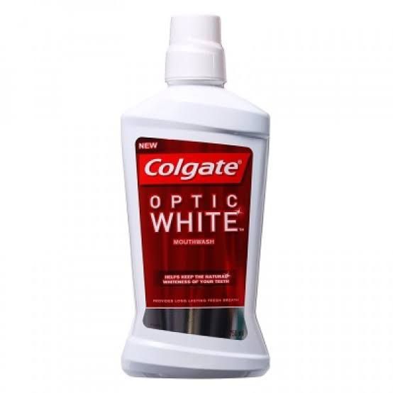 Optic white whitening mouthwash wash 500ml