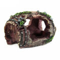 1PC Aquarium landscaping accessories fish tank escape house resin decoration.