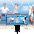 The Bluetooth remote for mobile phone supports ios/android version C-11 Bluetooth remote. the push button is used to replace the mobile phone. The distance of 5 meters.. 