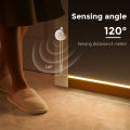 EU/US Power Plug Motion Sensor LED Neon Light Set 24V Human Body Induction Bedroom Aisle Night Lighting 1/2/3/4/5M COB Lamp Luz. 