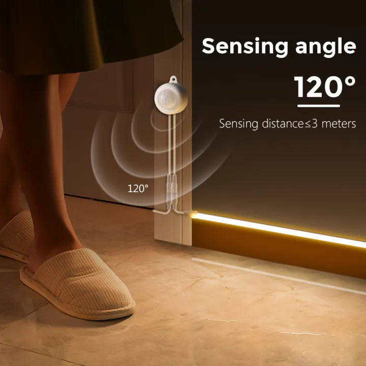 EU/US%20Power%20Plug%20Motion%20Sensor%20LED%20Neon%20Light%20Set%2024V%20Human%20Body%20Induction%20Bedroom%20Aisle%20Night%20Lighting%201/2/3/4/5M%20COB%20Lamp%20Luz%20-%20Image%206