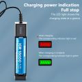 18650 Charger Charging 3.7V Li-ion Battery Charger USB Universal Smart 1 Slot Charger Lithium Batteries Charging Adapter. 