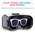 VR Glasses 3D Virtual Reality Headset Helmet For Phone Lenses Goggles Devices Viar Smart Smartphones Cell Game Viewer Mobile Set.