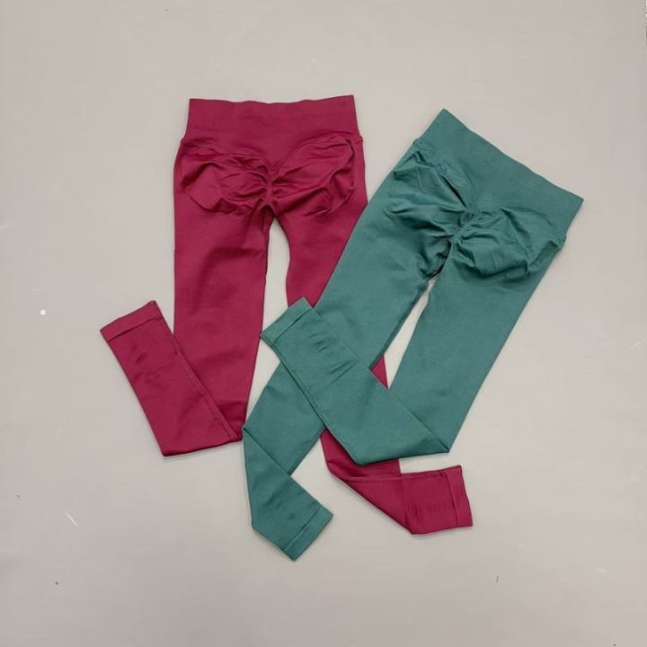 Seamless%20Yoga%20Leggings%20Women%20Low%20Waist%20Peach%20Booty%20Lifting%20Buttery%20Soft%20High%20Stretch%20Fitness%20Gym%20Workout%20Running%20Athletic%20Pants%20-%20Image%205
