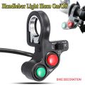 Motorcycle Handlebar Switch / Horn Signals on & off Button Light Switch. 