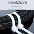 4 inch 8 inch 10 inch 12 inch nylon plastic nylon webbing wholesale in Thailand shrimp Triton cable ties bulk bag 100 thread. 
