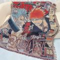 Anime Dragon Ball One Piece Cotton Thread Textile Blanket Casual Blanket Bedhead Blanket Decoration Sofa Cover Decorative Carpet. 