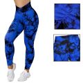 CZGUKE Tie Dye Fitness Legging Woman Push Up Workout Sport Leggings Women Scrunch Butt Female Outfit Gym Seamless Legging Pants. 