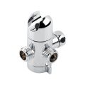 3 Way Tee Connector Shower Adapter Shower Diverter Valve Arm Mounted Shower Holder Bathroom Shower Valve.