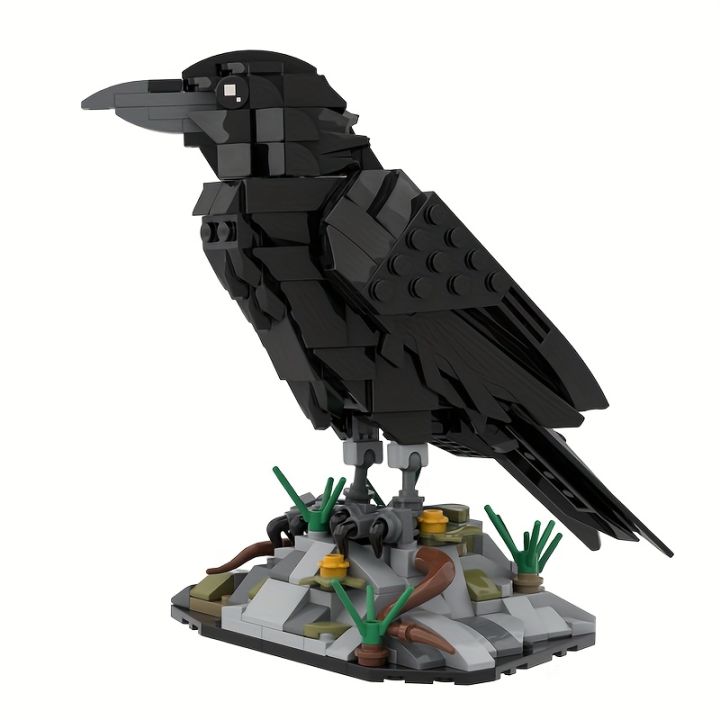 NEW%20MOC%20Animal%20Raven%20Building%20Blocks%20Set%20Bird%20Model%20Bricks%20Assembly%20Toys%20Birthday%20Xmas%20%20-%20Image%207