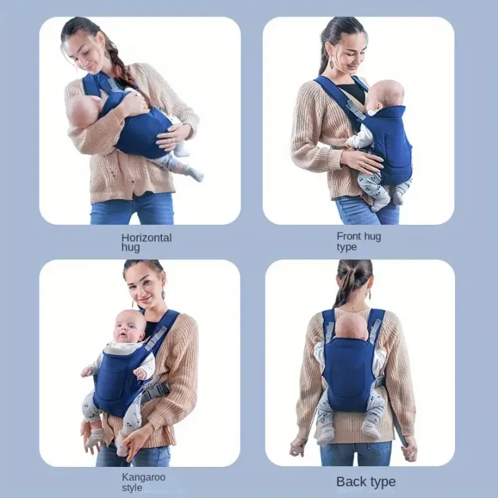 Baby%20Carrier%20Backpack%20Breathable%20Front%20Facing%204%20in%201%20Infant%20Comfortable%20Sling%20Backpack%20Pouch%20Wrap%20Baby%20Kangaroo%20New%20-%20Image%206