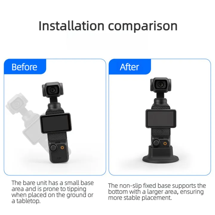 Silicone%20Anti-slip%20Base%20For%20%20OSMO%20Pocket%203%20Pocket3%20Fixed%20Mount%20Support%20Bracket%20Extension%20Stand%20Base%20Camera%20Accessories%20-%20Image%203