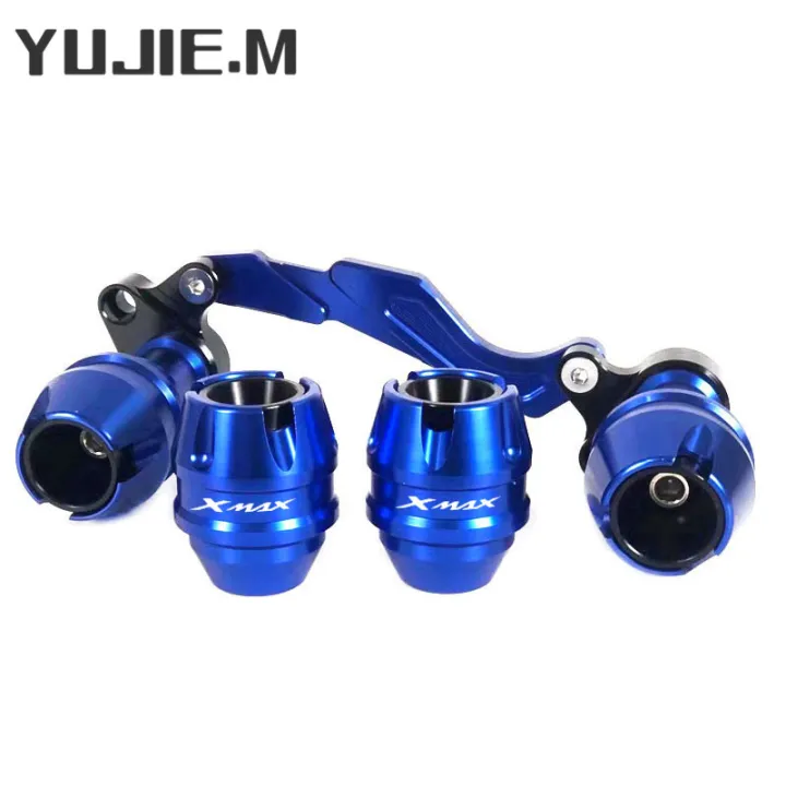 For%20YAMAHA%20XMAX300%20XMAX%20300%20accessories%20Front%20Fork%20Wheel%20Fall%20Muffler%20Pipe%20Frame%20Protection%20Frame%20Slider%20Anti%20Crash%20Protector%20-%20Image%205