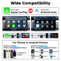 Smallest CarlinKit Wireless CarPlay Adapter MINI Ultra Android Auto Box USB Dongle Plug and Play for OEM Car Seamless Connection.