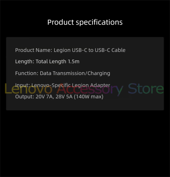 %20Original%20Legion%20USBC%20to%20USB-C%20Data%20Cable%20For%20%20GaN%20C140%20Adapter%20140W%201.5m%20E-MARK%20Chip%20Fast%20Charging%20Safety%20Detection%20-%20Image%206
