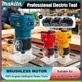 Makita Rechargeable Lithium Battery Brushless Cordless Trimming Machine for Household Woodworking Electric Tool 18V. 