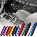 Universal Auto 13cm 18cm Length Manual Car Gear Shift Knob Aluminum Gear Shift Knob Racing Car Shift Gear Knob With 3 Adapters.