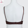 Cotton Foam Bra | With Wire Bra For Women | Dark Marron Solid Color. 