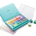 HIMI Twin Cup Jelly Gouache Paint Set, 48 Colors 12g, Jelly Cup Design, Non Toxic Paint for Canvas and Paper, Art Supplies for Professionals.