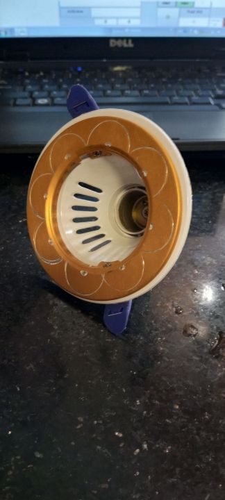 Ceiling Downlight Bulb Holder Cieling Light Holder Screw type E27-3 Inch PVC Plastic