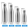 Water Cola Bottle Stainless Steel 350ML 500ML 750ML 1000ML Single Wall Water Bottle Outdoor Travel Sports Drink Bottles.