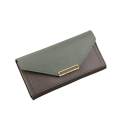 C & K long wallet women leather wallet. 