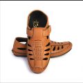 Rainbow By Oasis - Stylish Roman Black Synthetic leather Covered Sandals For Mens. 