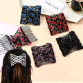 Fashion Hair Comb Claw Bun Ladies Magic Beads Elastic Double Bands String Hairpin Tool Ponytail Hair Accessories Hairstyle Bands. 