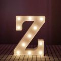 Alphabet Letter LED Light Outdoor Home Decor And Club Wedding Wall Decor. 