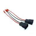 2 Pcs Car Audio Speaker Wiring Harness Adapter Connector PC2-805 for Audi for vw Etc ABS Plastic Car Audio Accessory. 