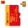 KODAK Micro SD Card Class10 U3 Memory Card MicroSD 64GB 128GB 256GB SD/TF Flash Card on For Smartphone Tablet Camera.