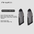 Ahyka Aerodynamic Water Bottle 600ml Cycling Carbon Fiber Cage Set Road Bike Frame Down Tube Triathlon Drag-Reduction Kettle.