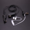 In-Ear Headset Air Tube Security Earphones Professional Audio-Visual Single Earphone with Ear Plug for Android. 