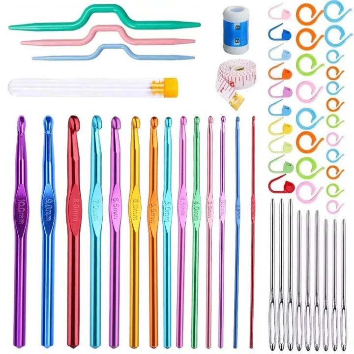 51pcs%20DIY%20Ergonomic%20Crochet%20Hooks%20Set%20with%20Case%20-%20Image%203
