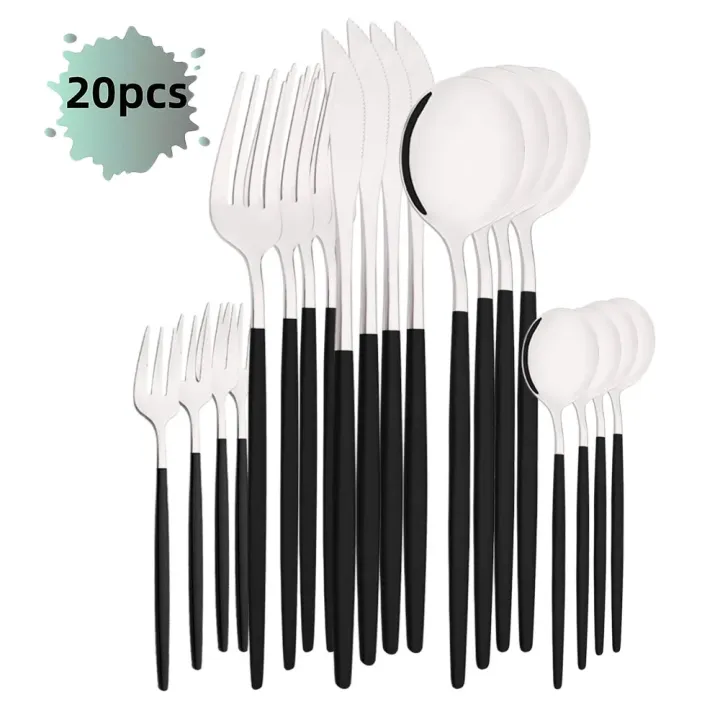 Black%20Gold%2020Pcs%20Dinnerware%20Set%20Stainless%20Steel%20Dinner%20Knife%20Fruit%20Fork%20Spoon%20Cutlery%20Set%20Kitchen%20Tableware%20Flatware%20Set%20-%20Image%207
