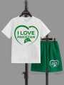 14 August Dress For Baby Boy Independence Day Dress Green And White Dress For Baby Boy. 