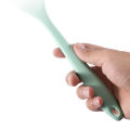 1PC Silicone Flat Head Shovel Integrated all Inclusive Salad Spoon non Stick Pot Spatula Silicone Kitchen Utensils. 