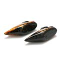 Resin Pair of Mandarin Ducks Chopstick Holder for Home Decoration Feng Shui Craft Display Ornament.
