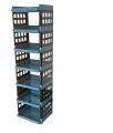 7 Layer Plastic Storage Rack, Book Shelf, Storage Rack for Home, Plastic Racks for Storage. 