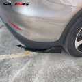 Car Rear Bumper Splitter - Cut Style Universal -Back Bumper Universal Car Canard Lip-Universal Gloss Black Rear Bumper Corner Splitters. 