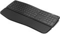 Arteck HB 323 Universal Wave Ergonomic Keyboard with Palm Rest Multi-Device Full Size Wireless Bluetooth Keyboard for Windows, Android, Computer Desktop Laptop Surface Tablet Smartphone. 
