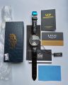 Lige 6828 Moonphase Automatic Men Watch Day n Night Indicator Date Day Indicator Automatic Leather Strap Casual Wear Formal Wear Smart Luxury Classy Watch. 