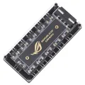 5V 3 pin ARGB RGBW Cable ASUS AURA SYNC RGB 10 Hub Splitter SATA Power Extension Cable Adapter LED Strip Light PC RGB Fan Cooler. 