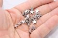 100pcs-1000 Pcs Acrylic Tiny Star Beads, Cute Five-Pointed Star Spacer Beads, Loose Beads for Jewelry Making, Necklace, Pendant Charms, Keychain Accessories, Clothing Decoration Craft Supplies. 
